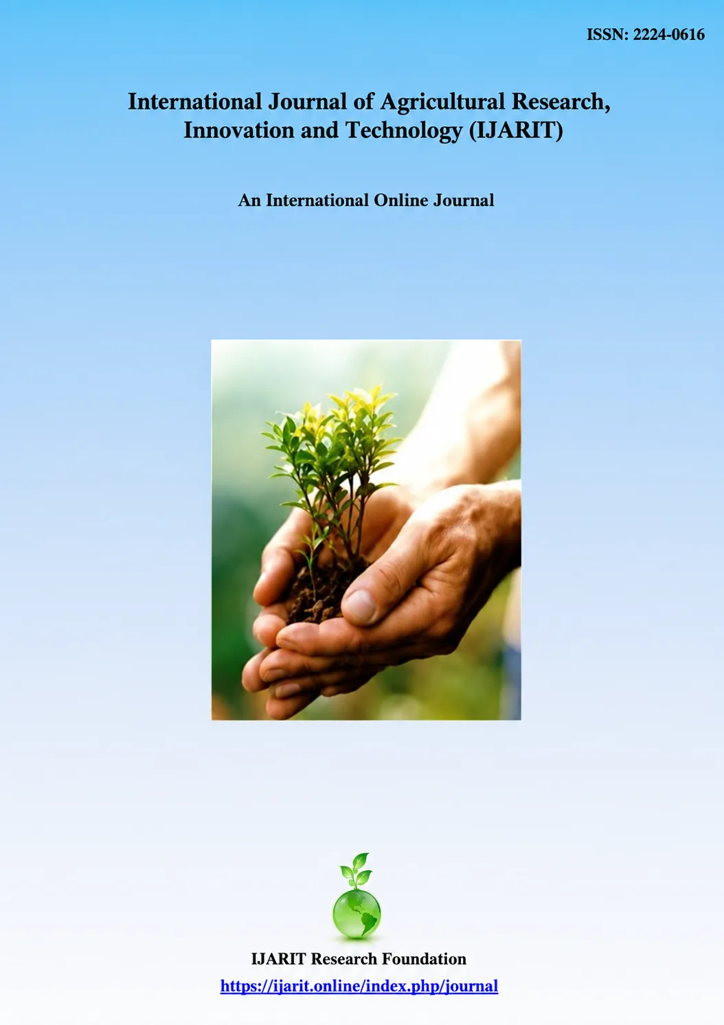 International Journal of Agricultural Research, Innovation and Technology journal cover